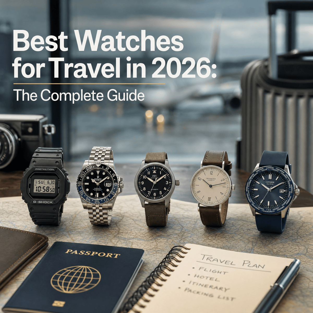 Best Watches for Travel in 2026: The Complete Guide - ZJANI WATCHES