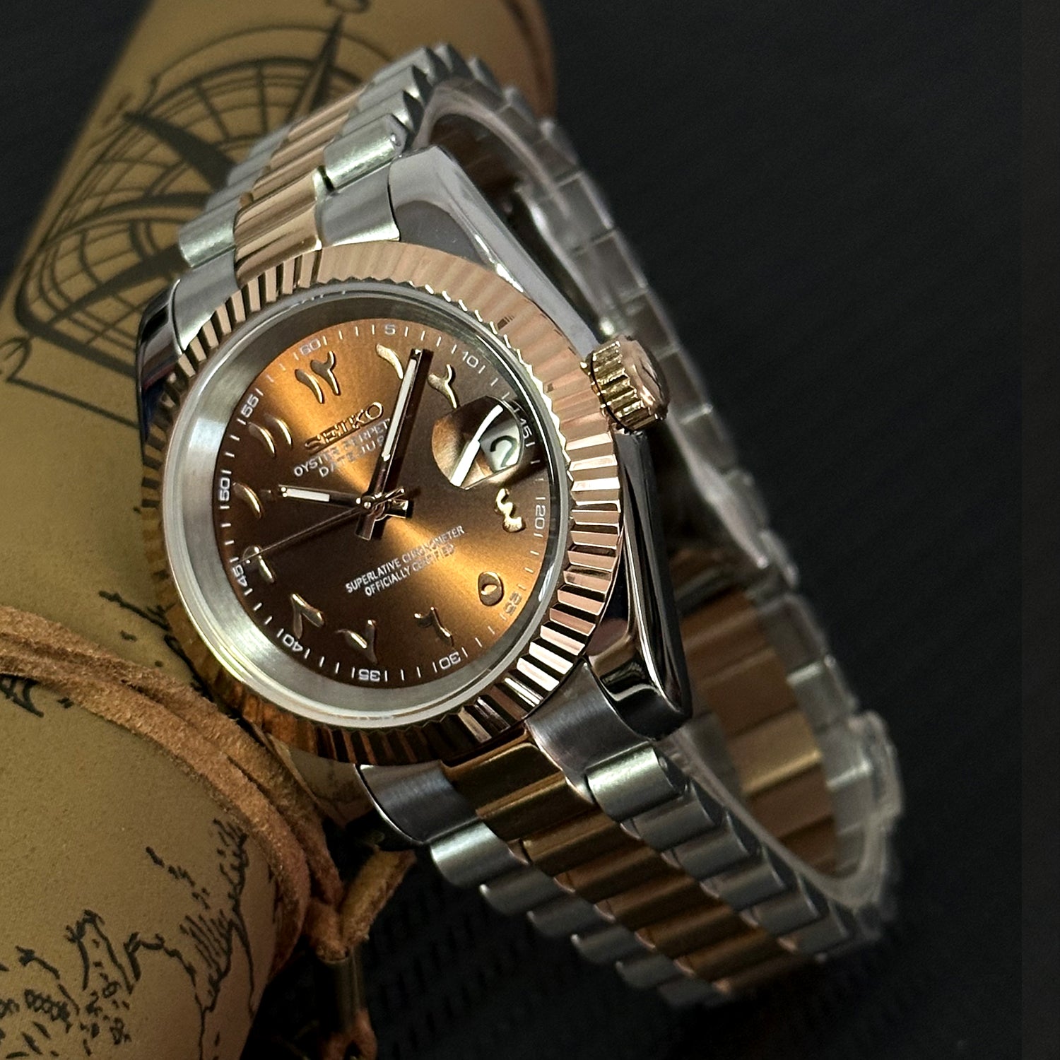 Custom Arabic Dial SeikoMod Watch