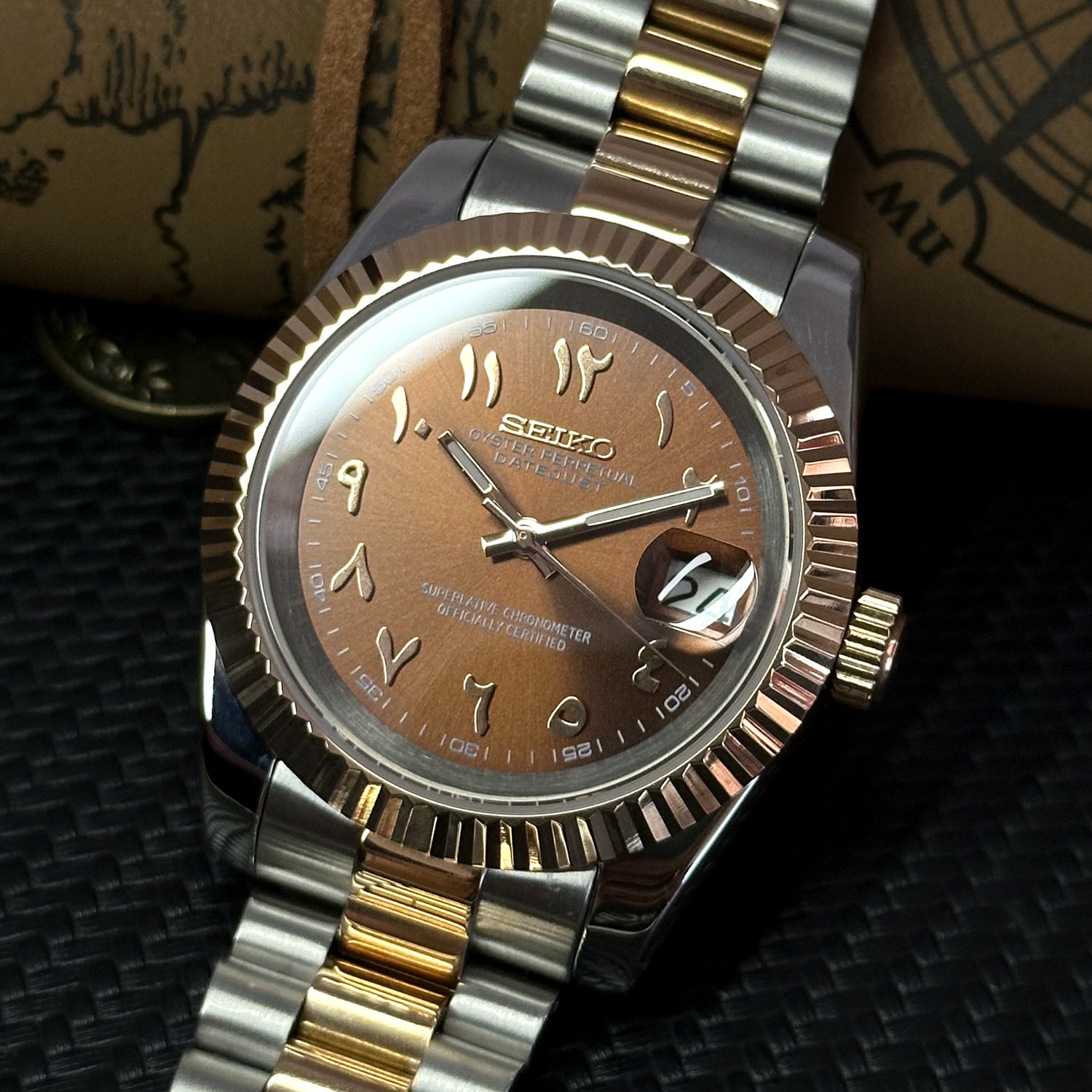 Custom Arabic Dial SeikoMod Watch