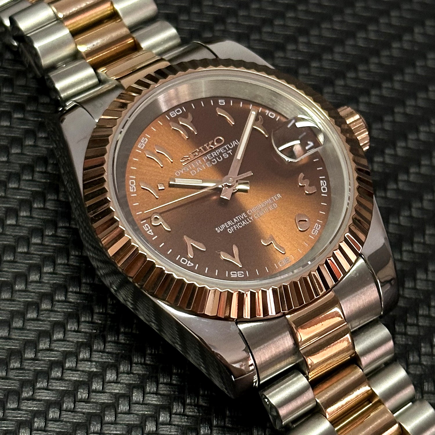 Custom Arabic Dial SeikoMod Watch