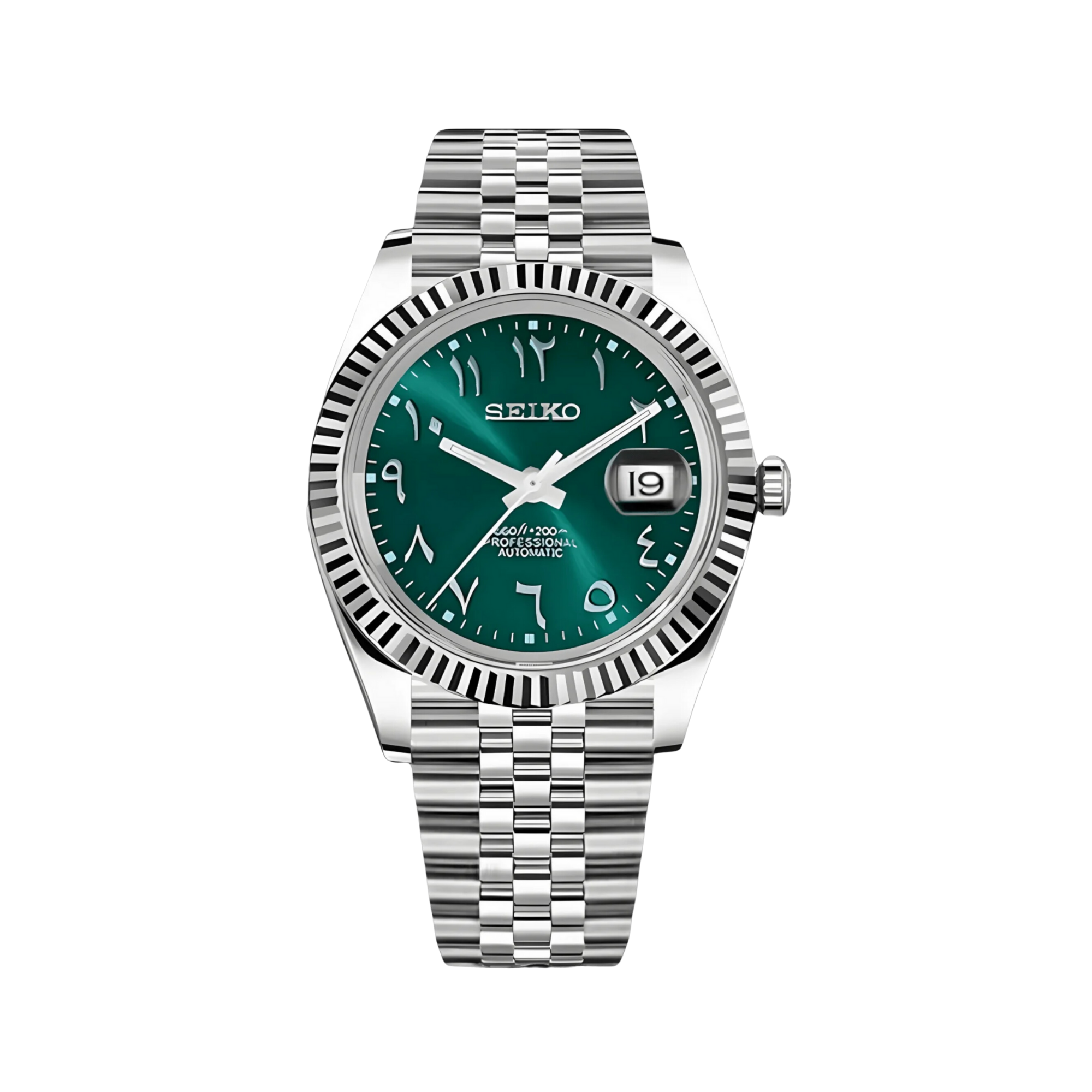 MOD DATE (ARABIC GREEN DIAL)