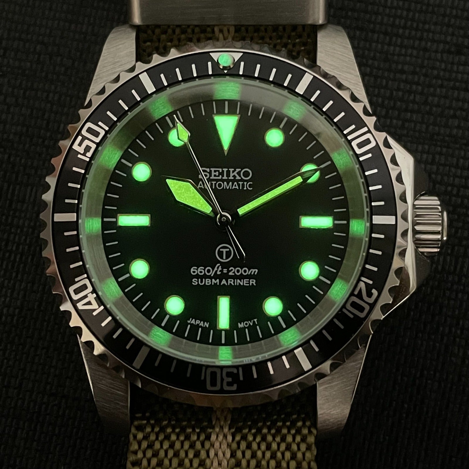 Custom Seiko Vintage Mod Watch