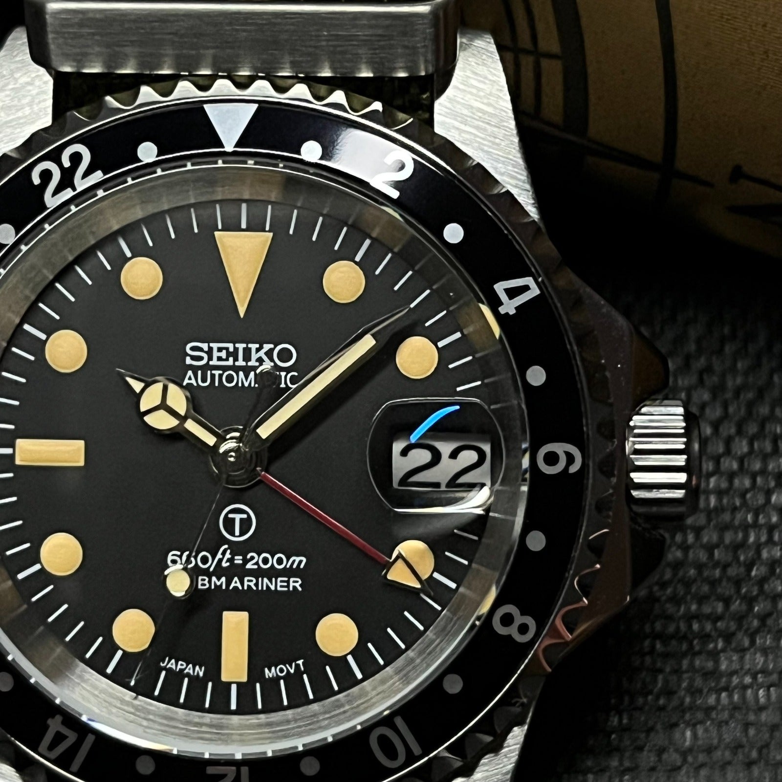 Custom Seiko Vintage Mod Watch