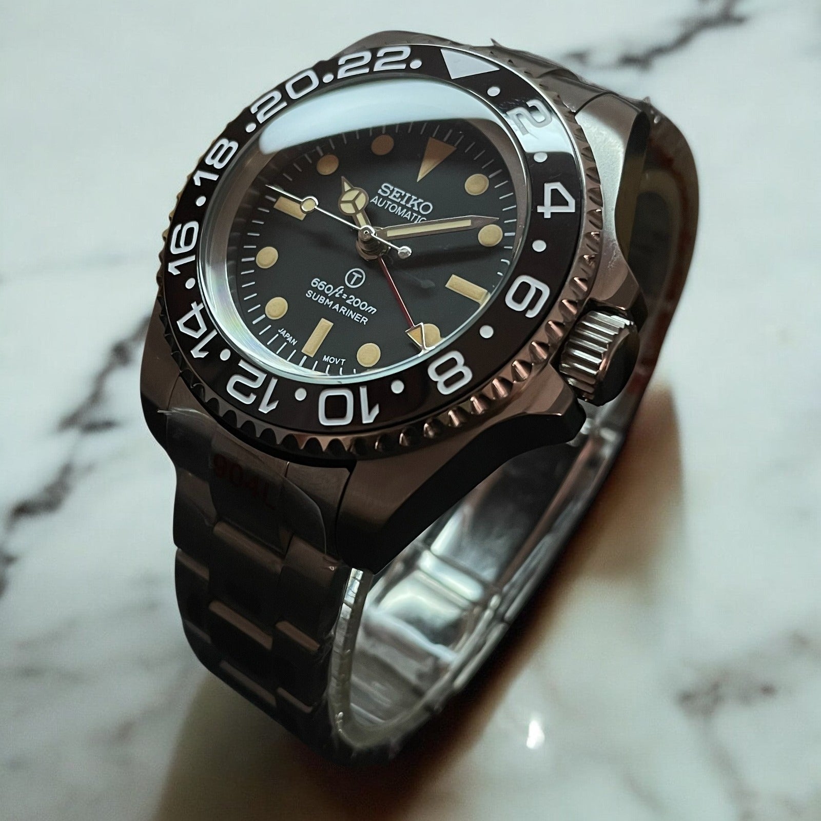 Custom Seiko Vintage Mod Watch