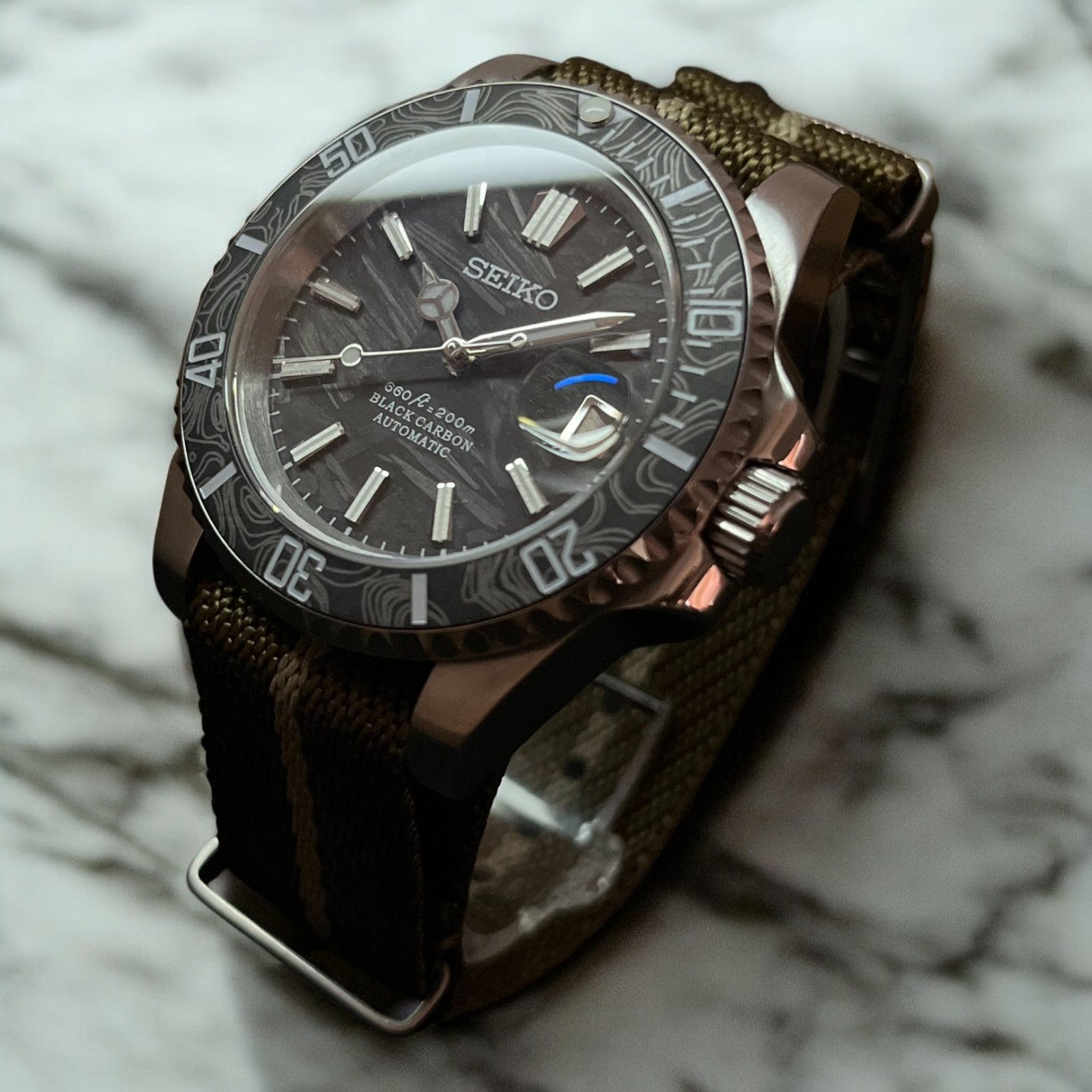 Custom Seiko Vintage Mod Watch