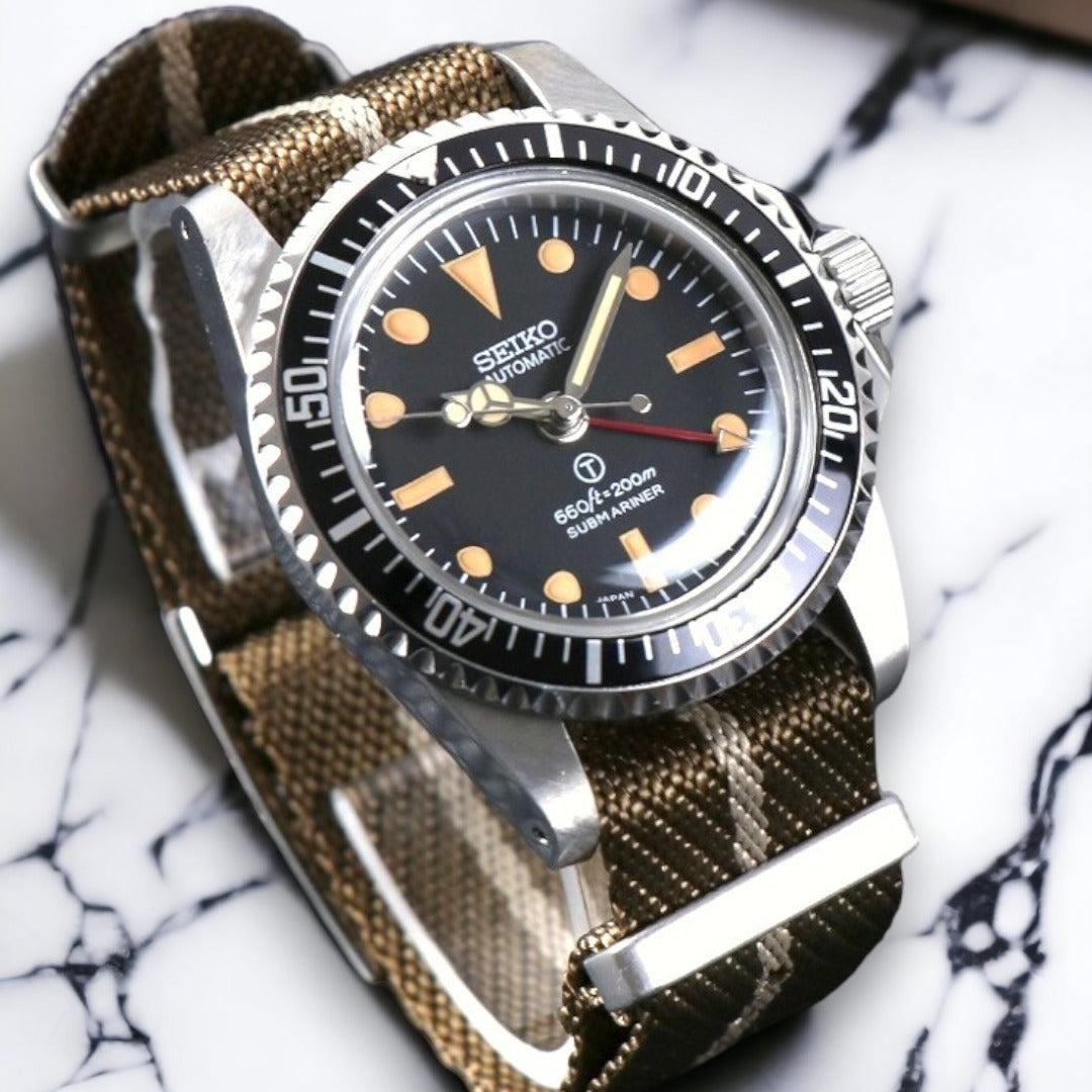 Custom Seiko Vintage Mod Watch