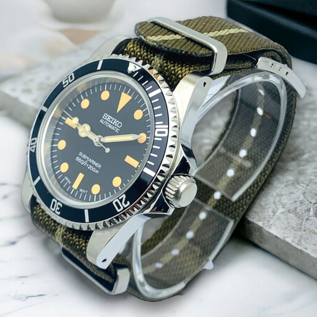 Custom Seiko Vintage Mod Watch