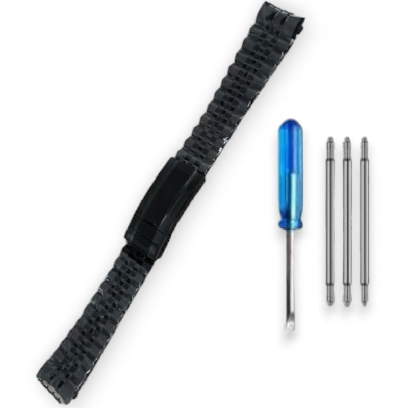 Black Stainless Steel strap