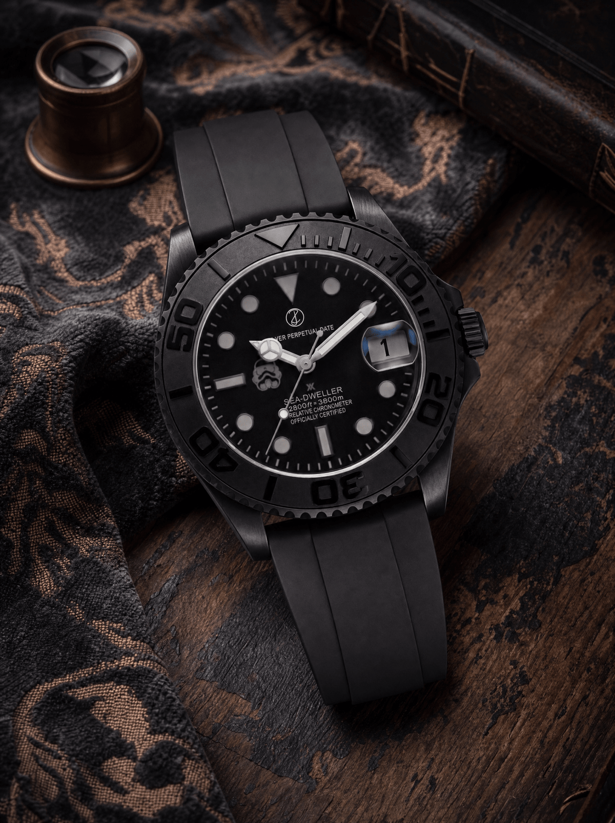 Custom Yacht-Master Star-War Black - ZJANI WATCHES