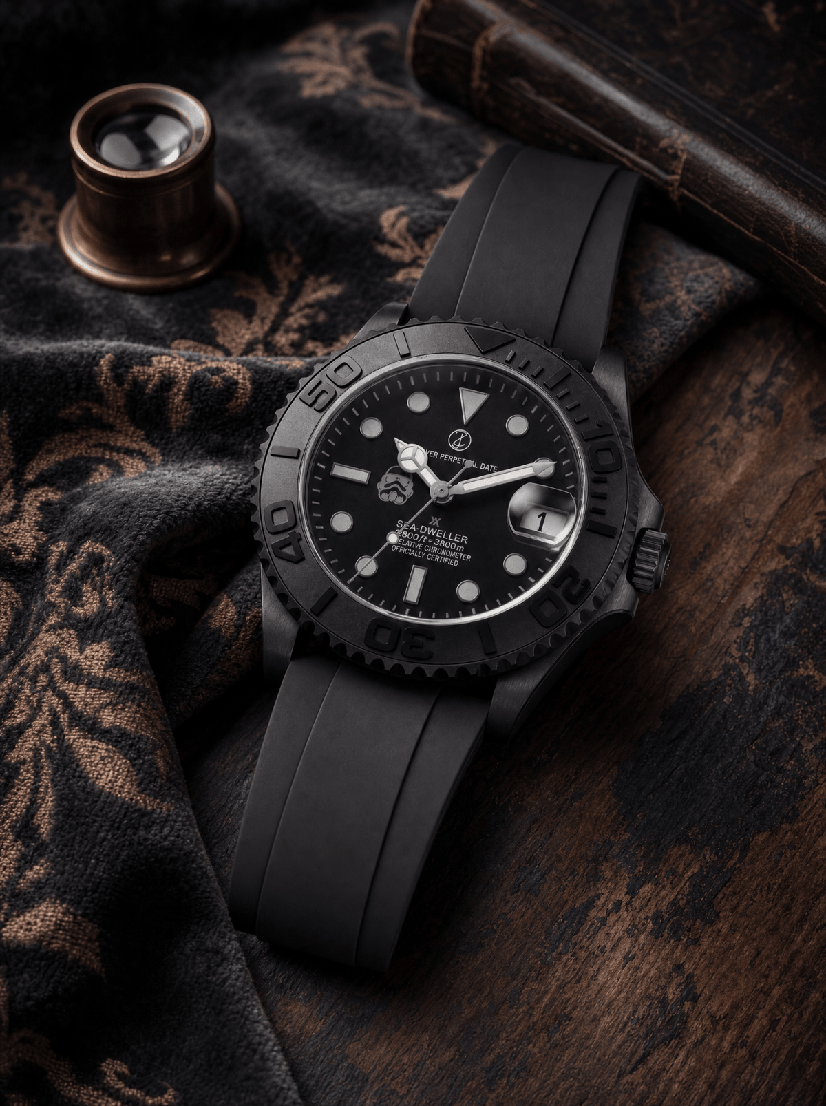 Custom Yacht-Master Star-War Black - ZJANI WATCHES