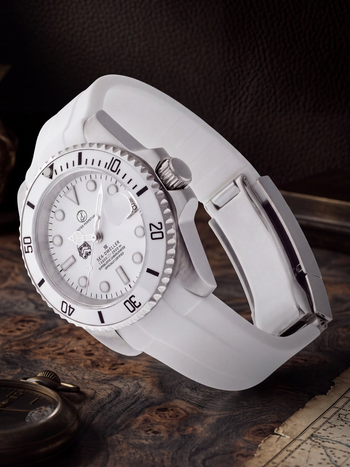 Custom Yacht-Master Star Wars White - ZJANI WATCHES