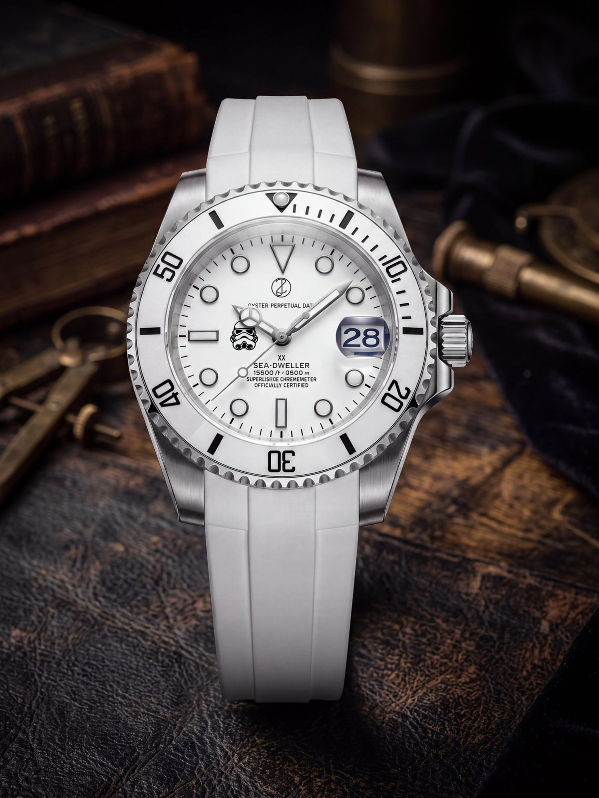 Custom Yacht-Master Star Wars White - ZJANI WATCHES