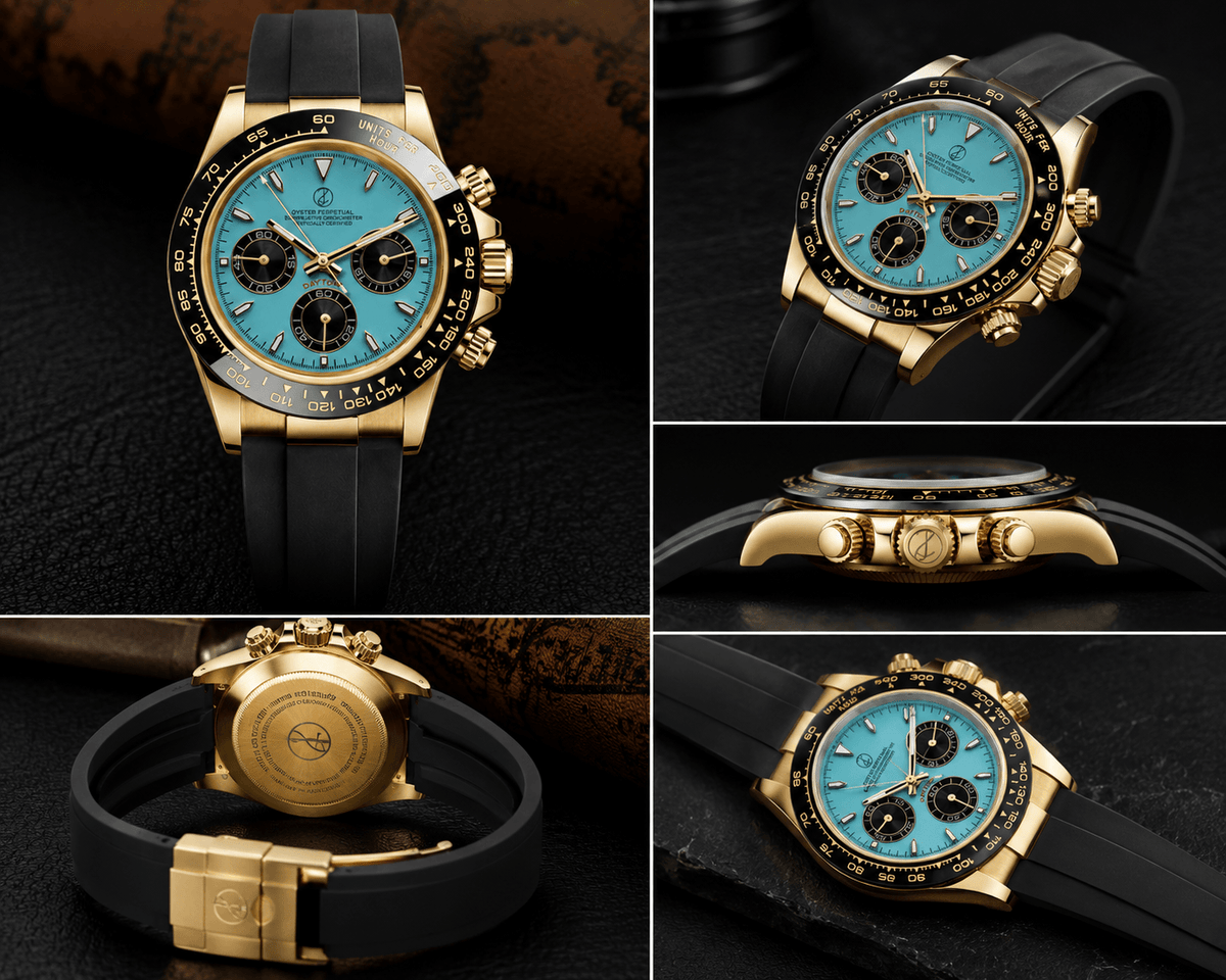 Ice Speed Mod Watch — VK64 Meca-Quartz · Sapphire Crystal · Hand-Assembled - ZJANI WATCHES