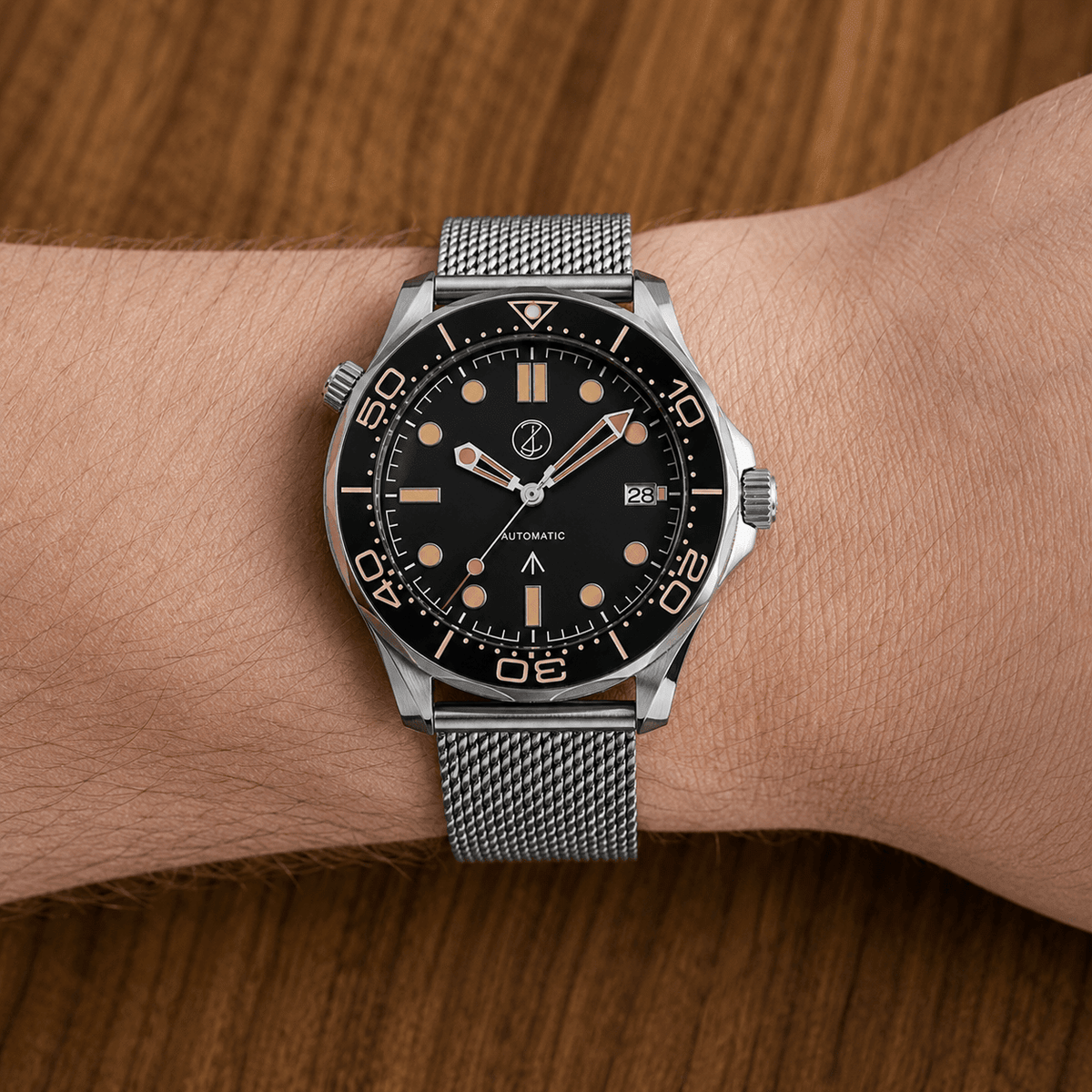 JB Seamaster Mod Watch — NH35 Automatic Movement · Sapphire Crystal · Hand-Assembled - ZJANI WATCHES