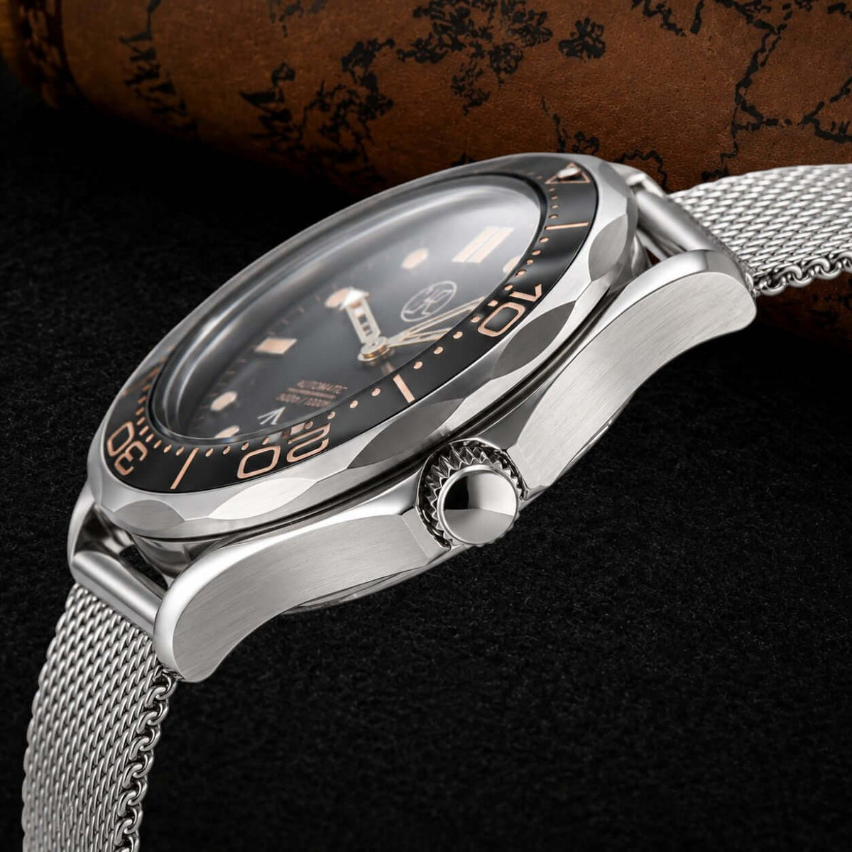 JB Seamaster Mod Watch — NH35 Automatic Movement · Sapphire Crystal · Hand-Assembled - ZJANI WATCHES