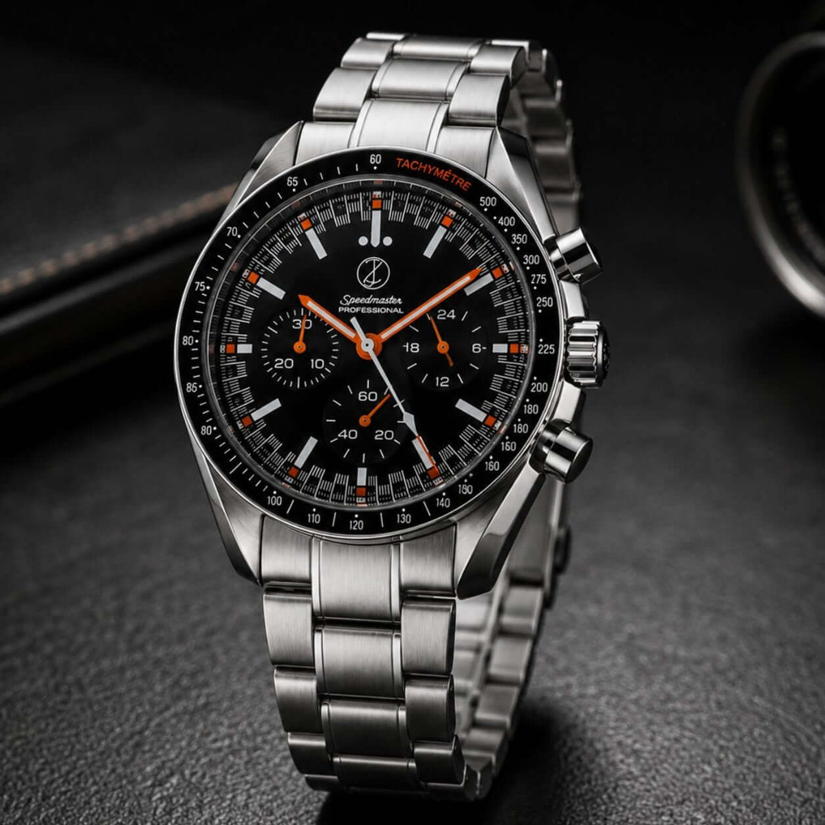 Silver Speed Mod Watch — VK64 Meca-Quartz · Sapphire Crystal · Hand-Assembled - ZJANI WATCHES