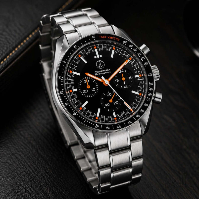 Silver Speed Mod Watch — VK64 Meca-Quartz · Sapphire Crystal · Hand-Assembled - ZJANI WATCHES
