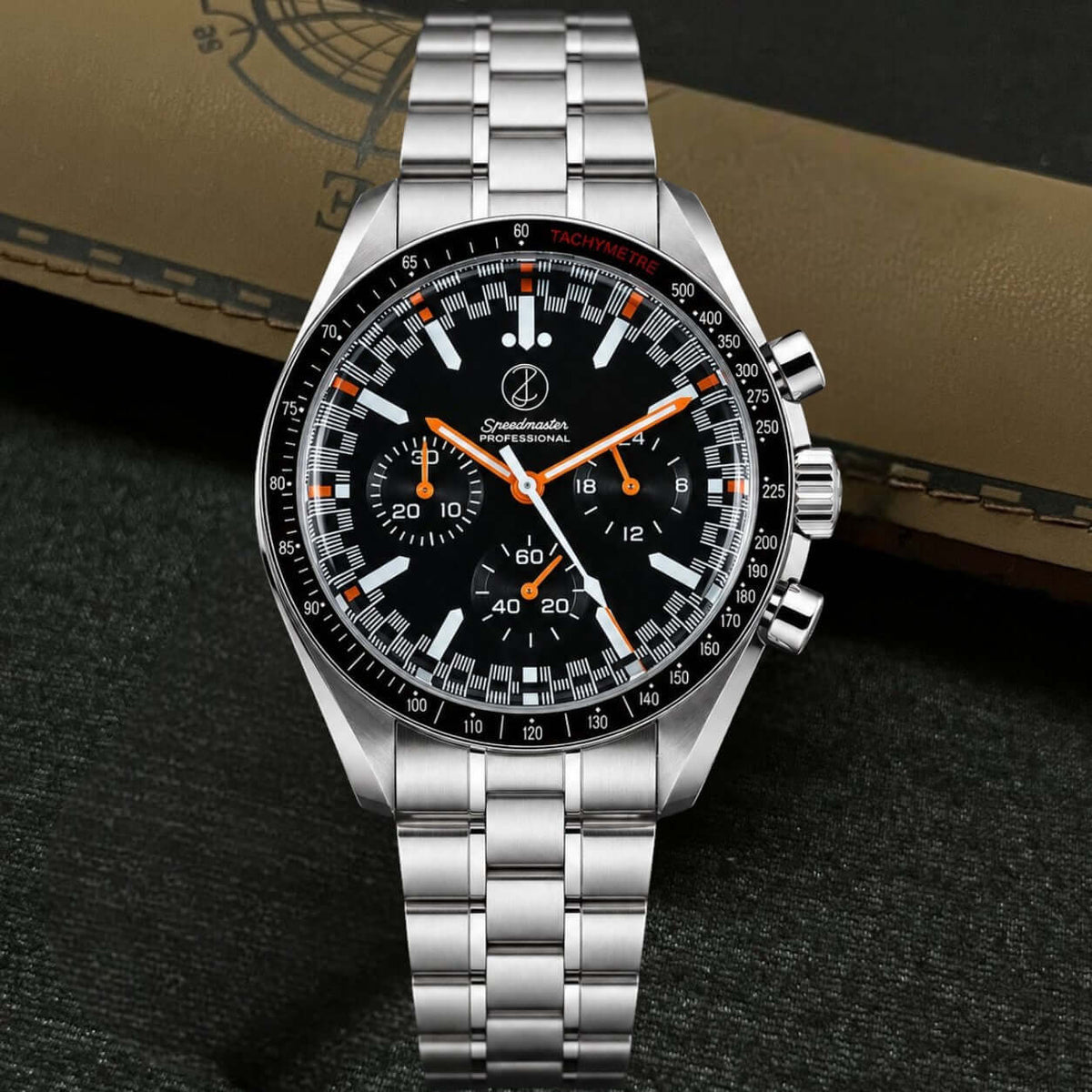 Silver Speed Mod Watch — VK64 Meca-Quartz · Sapphire Crystal · Hand-Assembled - ZJANI WATCHES