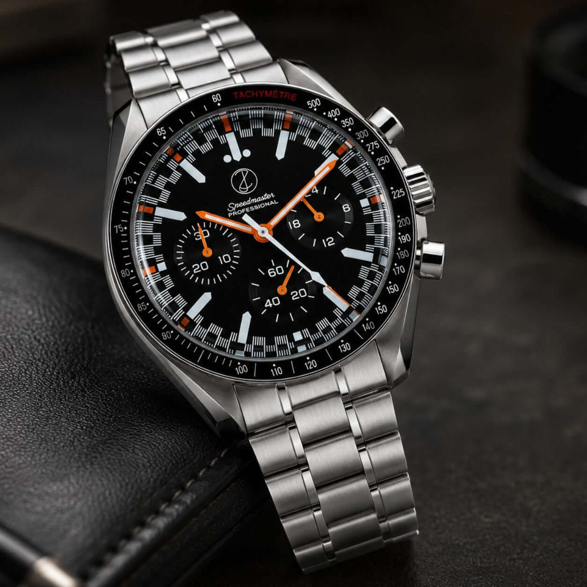 Silver Speed Mod Watch — VK64 Meca-Quartz · Sapphire Crystal · Hand-Assembled - ZJANI WATCHES